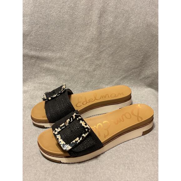 Sam Edelman Ariane Size 9 Women’s Platform Slide Sandals EUC - Picture 5 of 9